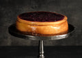 Baked Blueberry Cheesecake