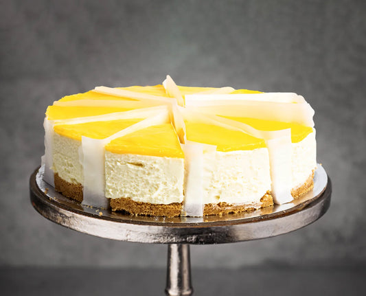 Pre-Sliced Lemon Cheesecake
