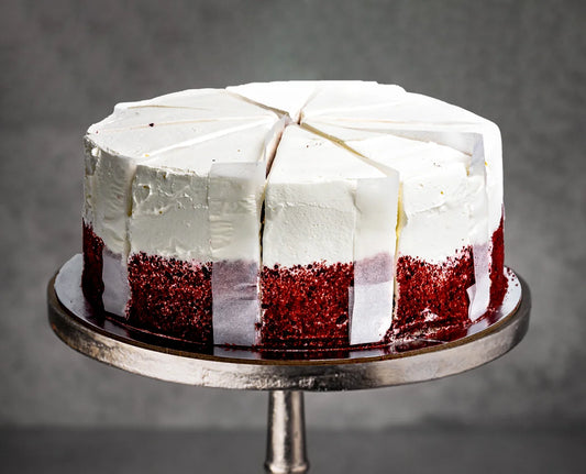 Pre-Sliced Red Velvet Cake